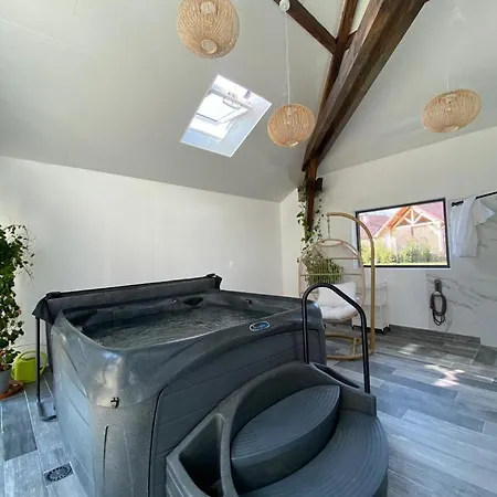 Bien-etre Hammam Et Jacuzzi ,sauna 別荘 *